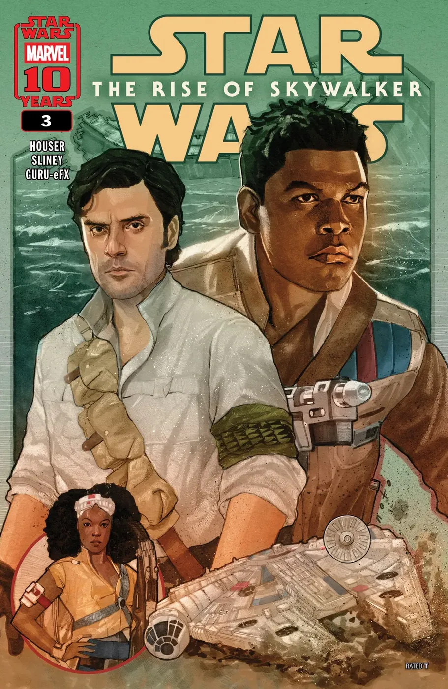 Cover of Star Wars: The Rise of Skywalker Adaptation #3
