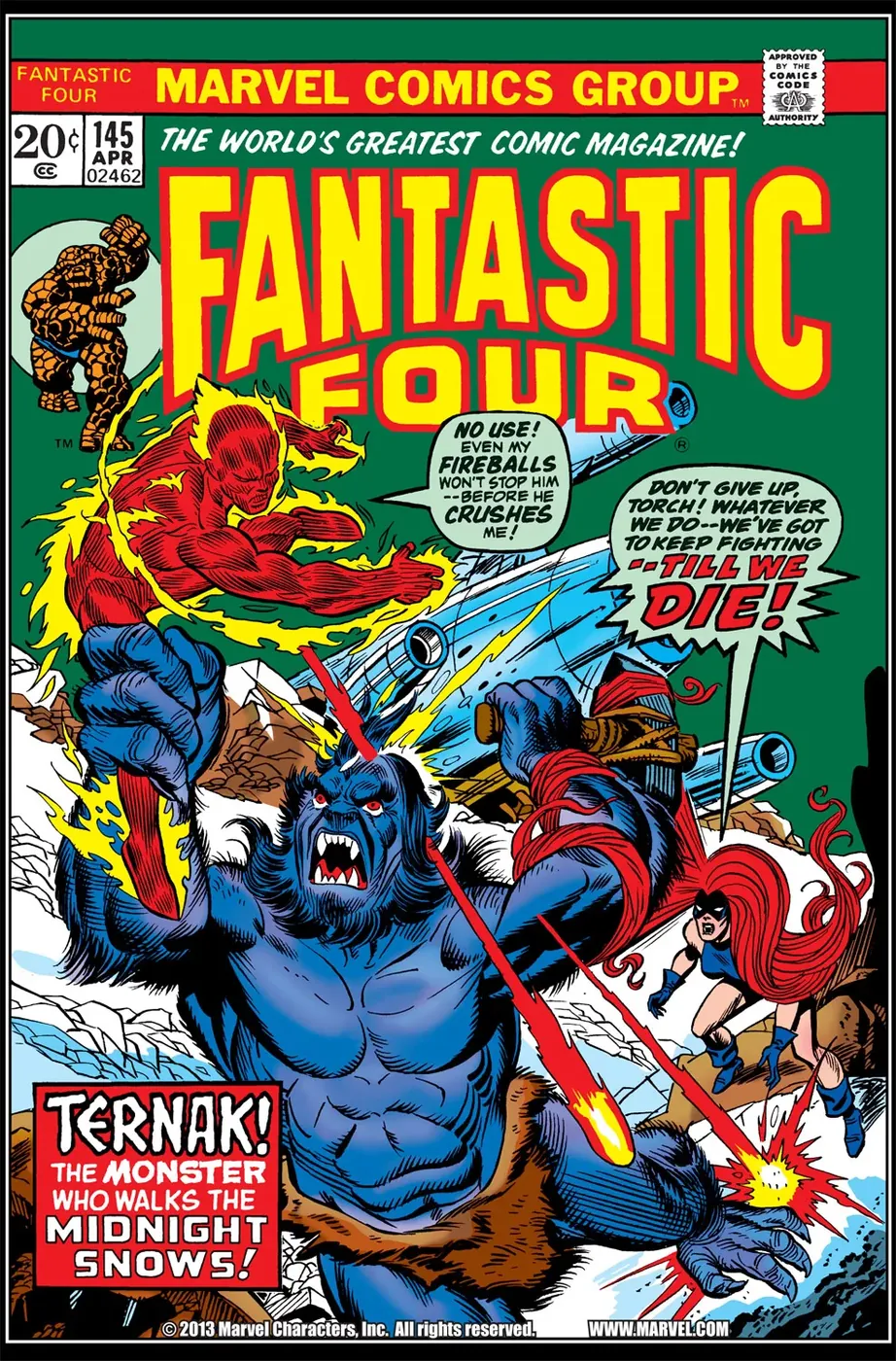 Cover of Fantastic Four #145