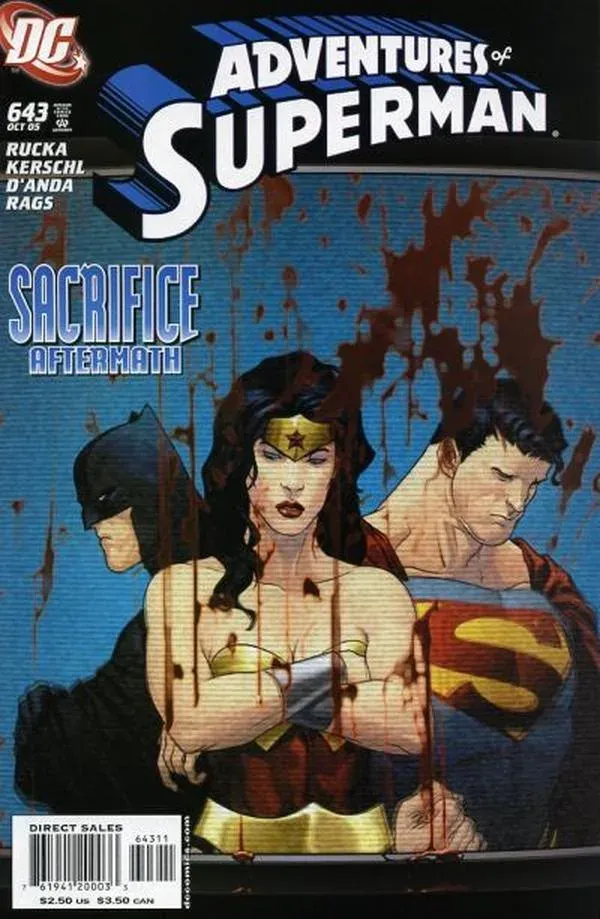 Cover of Adventures of Superman #643