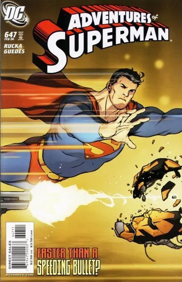 Cover of Adventures of Superman #647