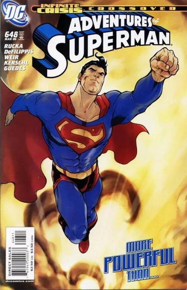 Cover of Adventures of Superman #648