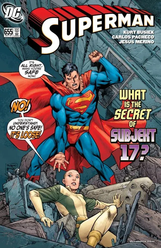 Cover of Superman #655