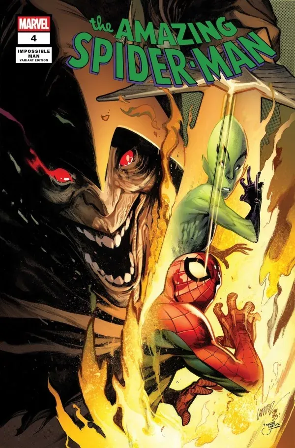 Cover of The Amazing Spider-Man #4 (968)