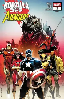 Cover of Godzilla vs. Avengers #1