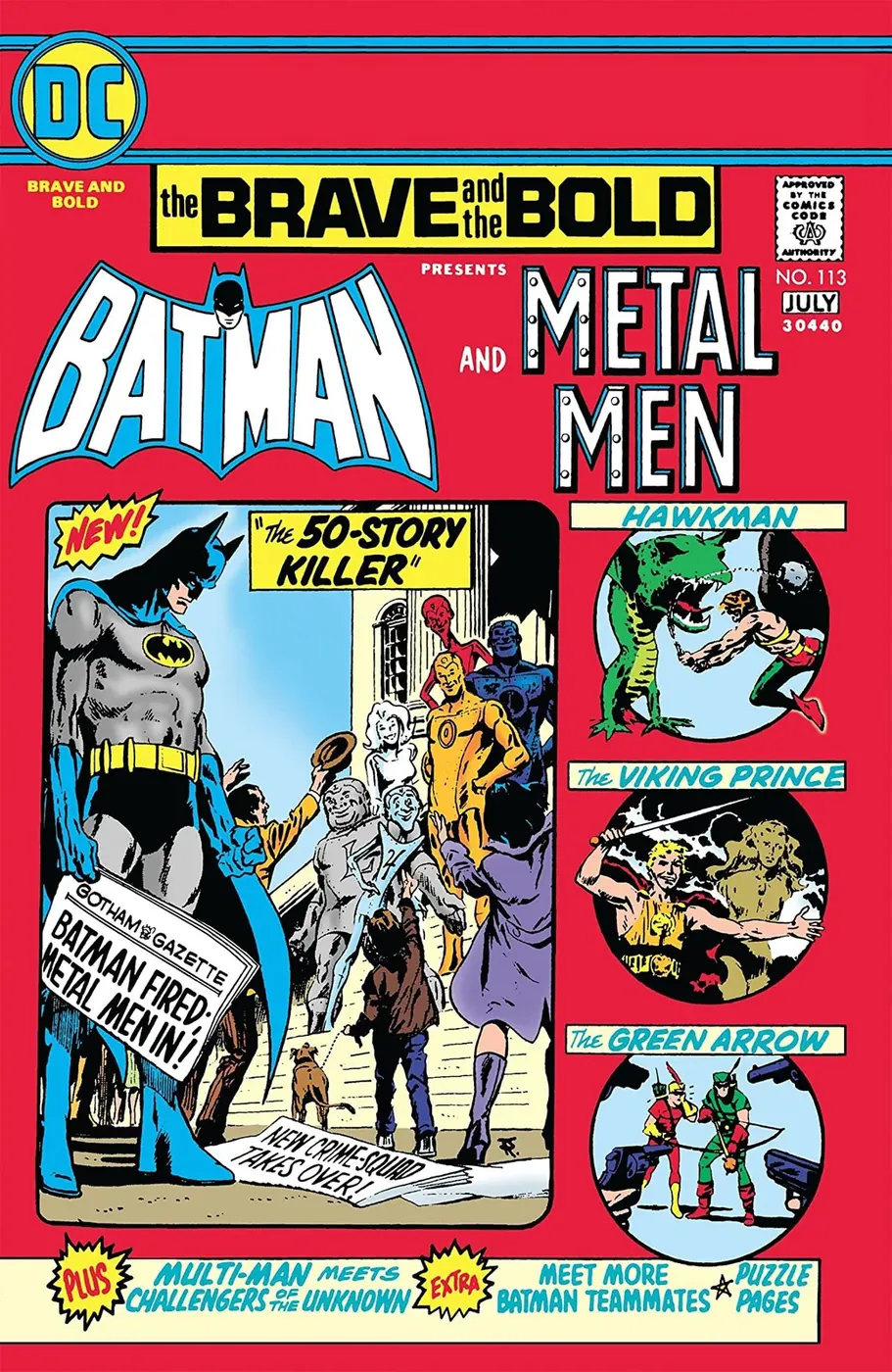 Cover of The Brave and the Bold #113