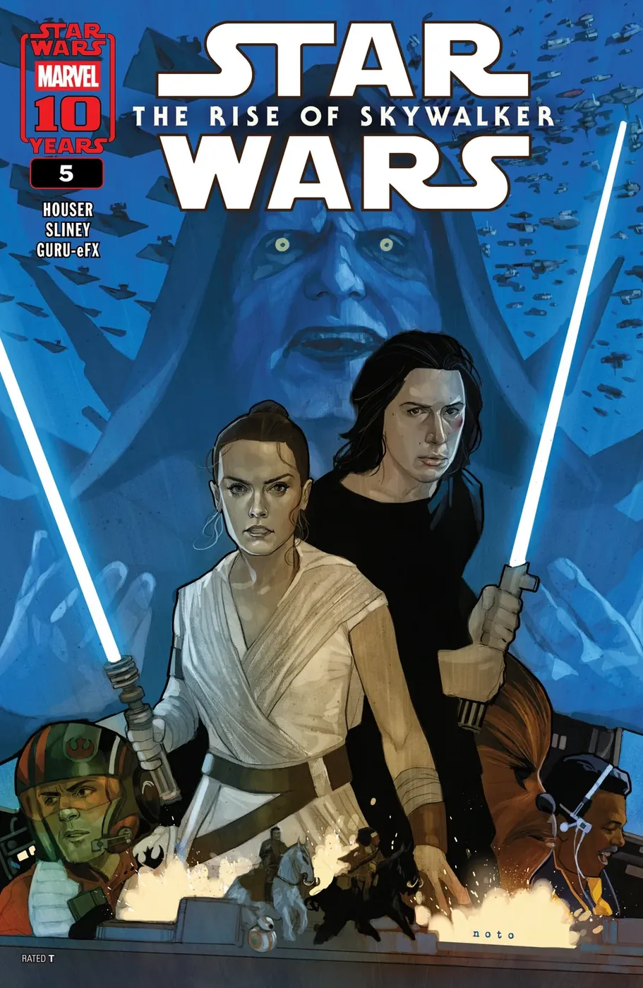 Cover of Star Wars: The Rise of Skywalker Adaptation #5