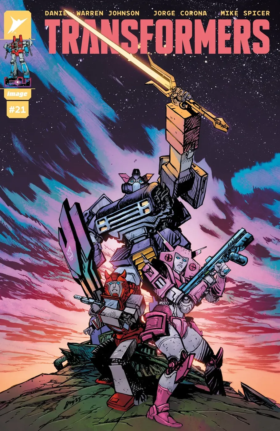 Cover of Transformers #21