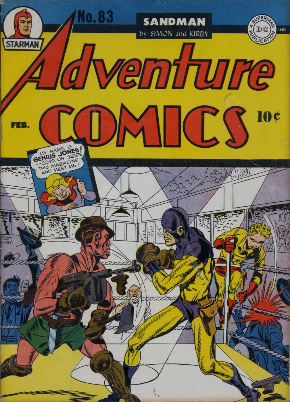 Cover of Adventure Comics #83