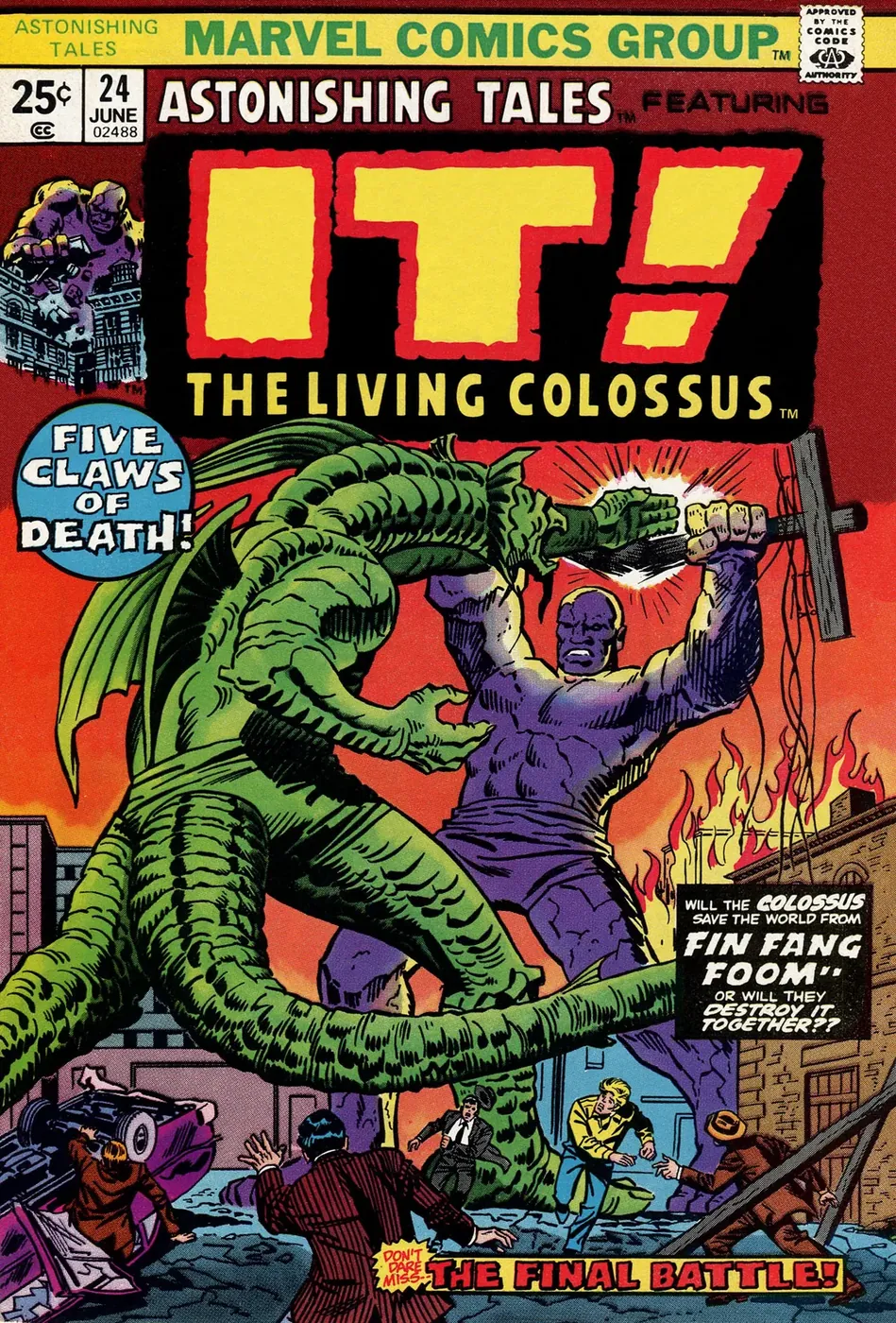 Cover of Astonishing Tales #24