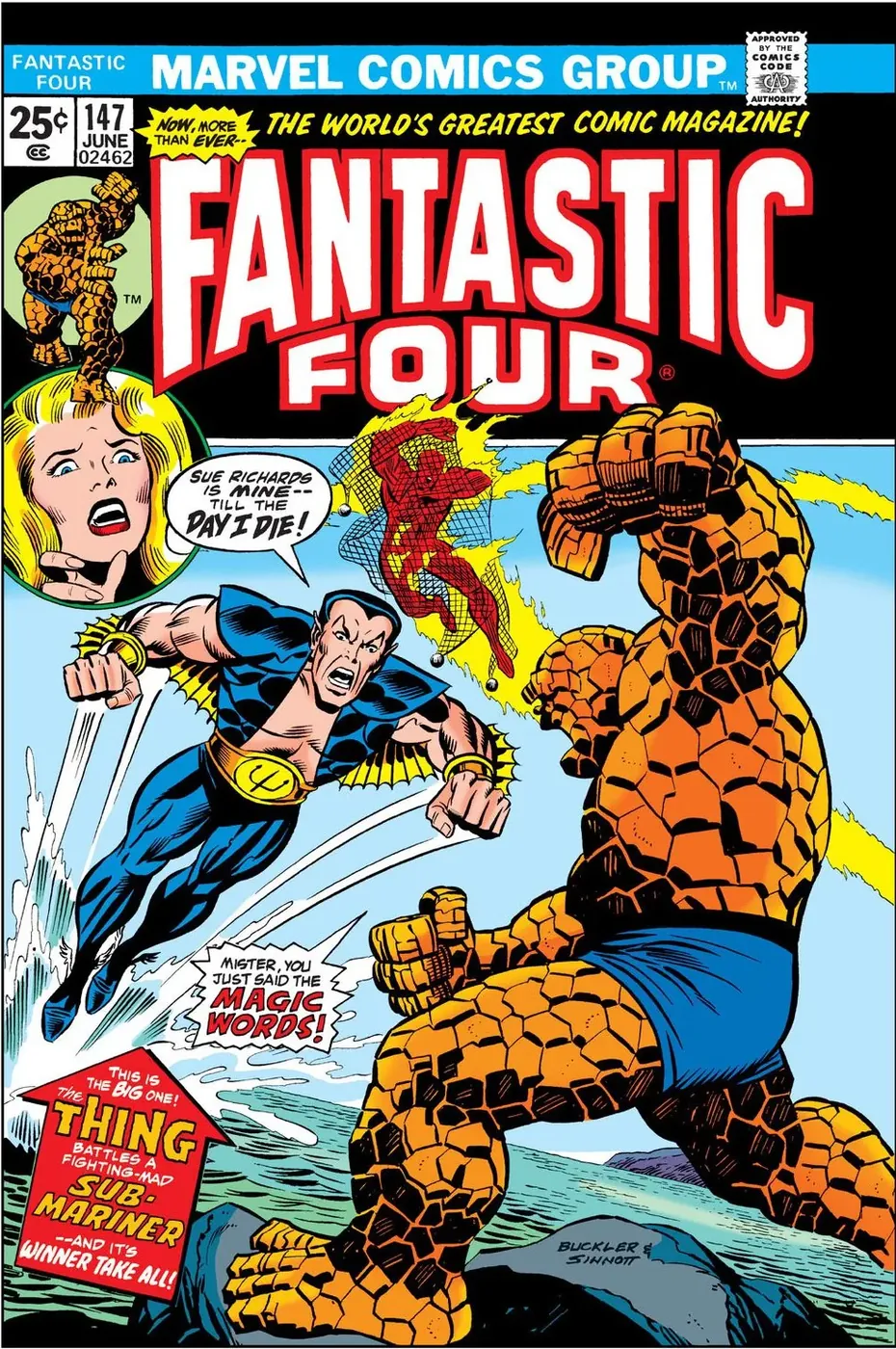 Cover of Fantastic Four #147