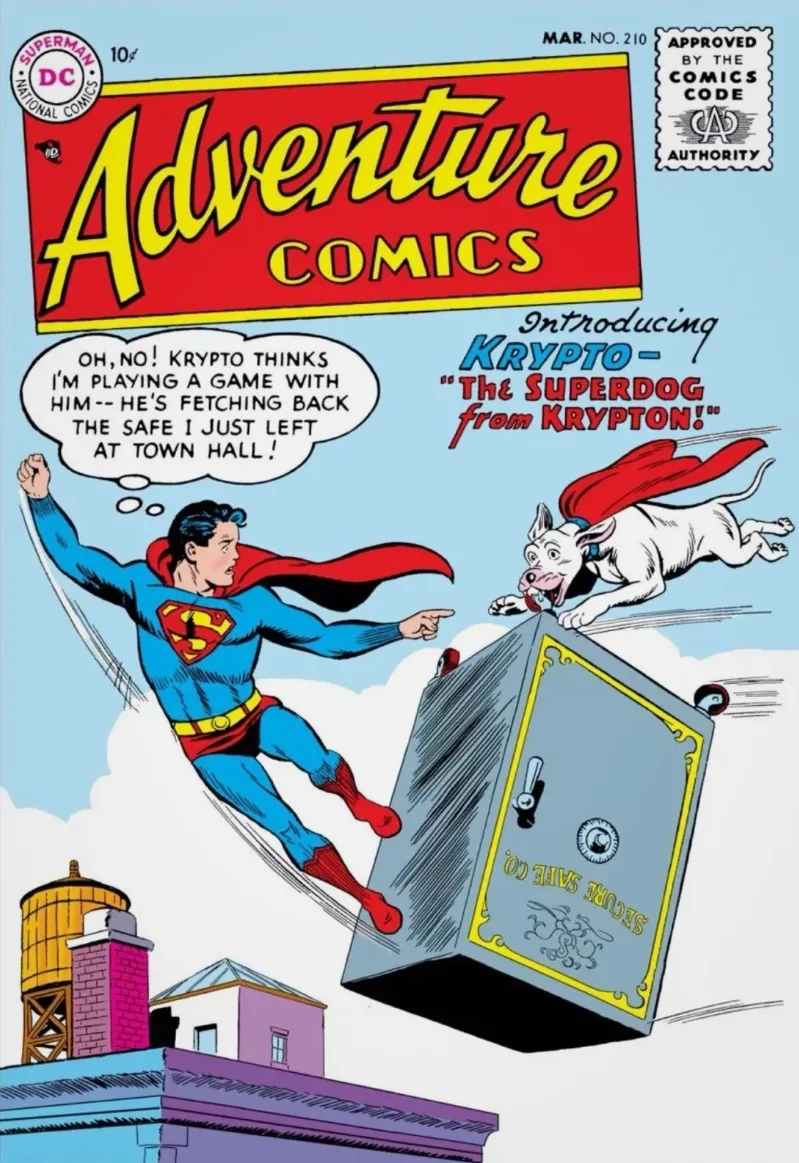 Cover of Adventure Comics #210