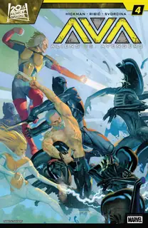 Cover of Aliens vs. Avengers #4