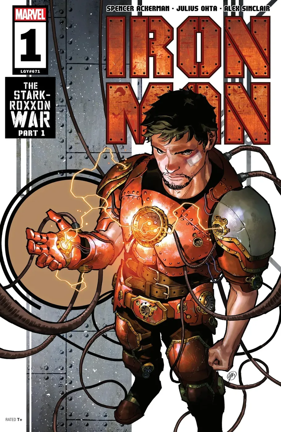 Cover of Iron Man #1