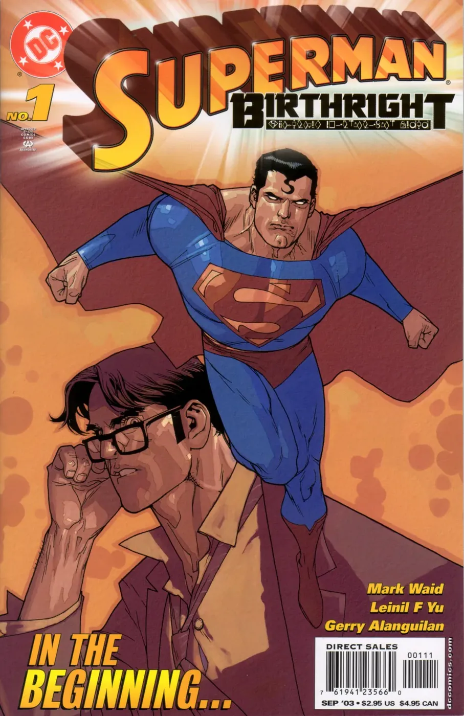 Cover of Superman: Birthright #1