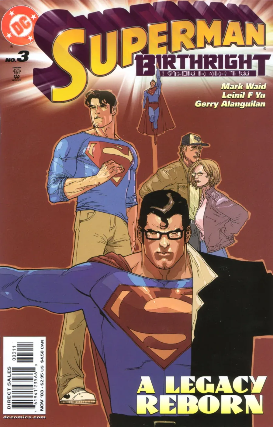 Cover of Superman: Birthright #3