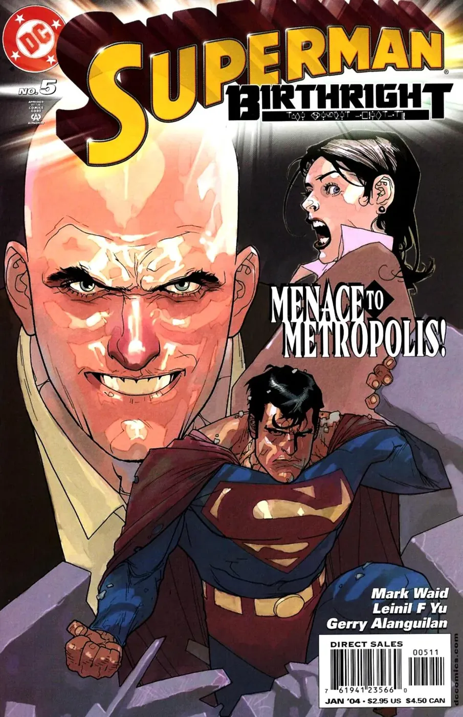 Cover of Superman: Birthright #5