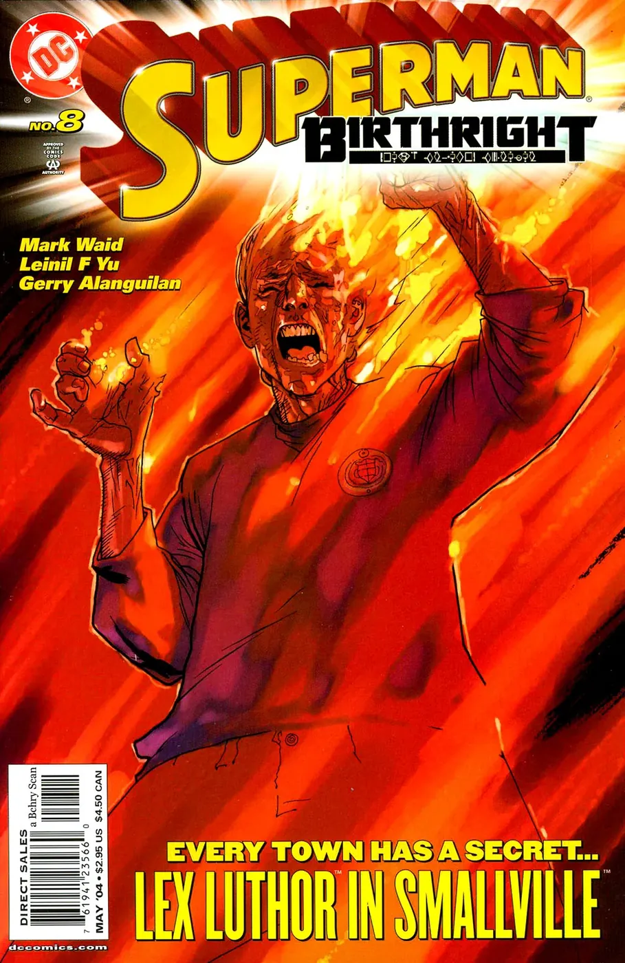 Cover of Superman: Birthright #8