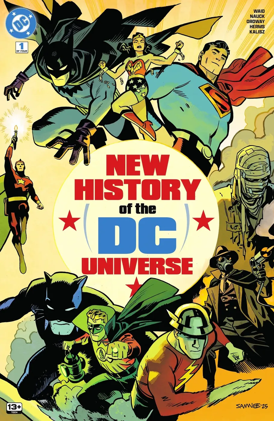 Cover of New History of the DC Universe #1