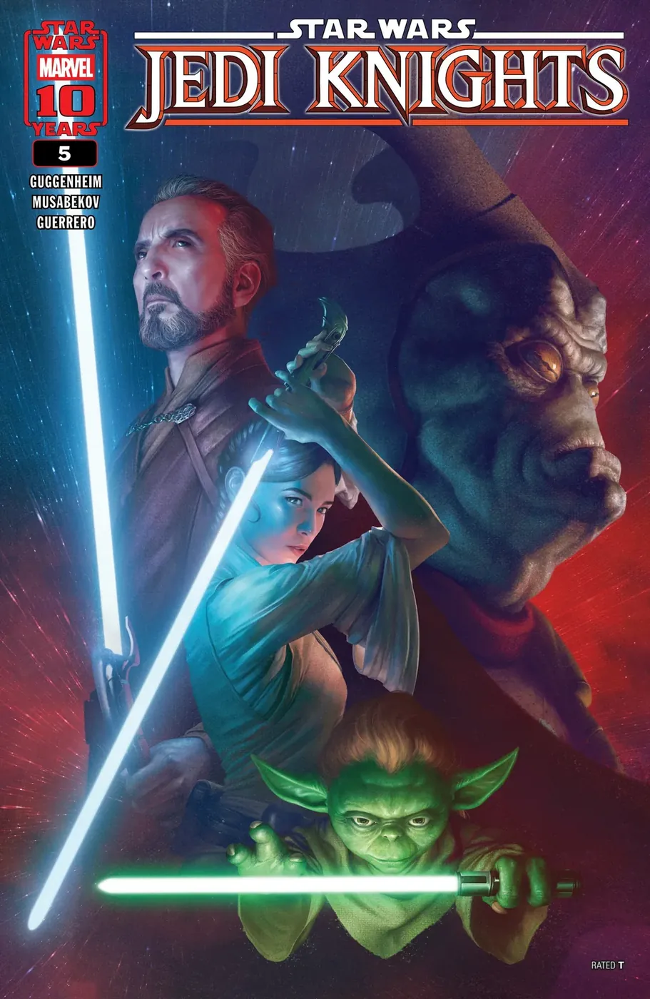 Cover of Star Wars: Jedi Knights #5