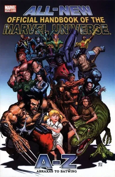Cover of All-New Official Handbook of the Marvel Universe A to Z #1