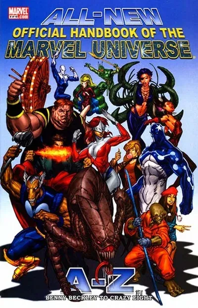 Cover of All-New Official Handbook of the Marvel Universe A to Z #2