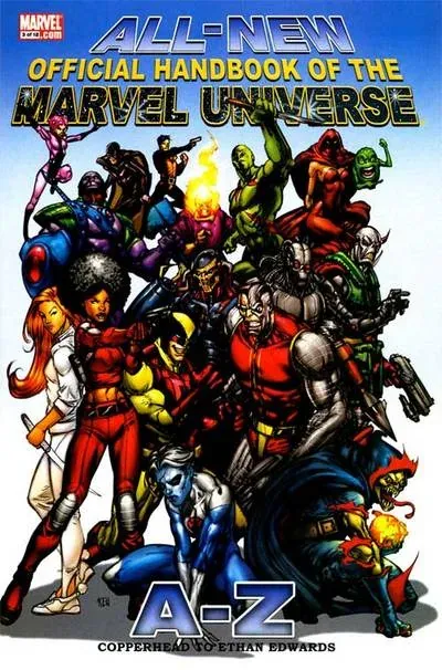 Cover of All-New Official Handbook of the Marvel Universe A to Z #3