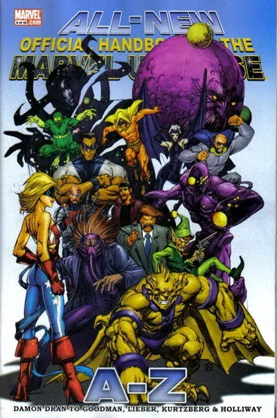 Cover of All-New Official Handbook of the Marvel Universe A to Z #4