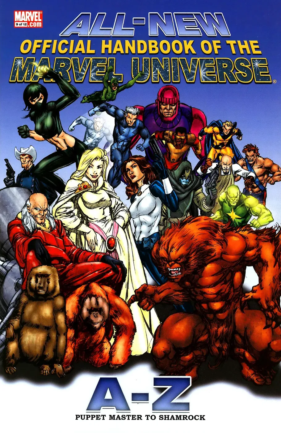 Cover of All-New Official Handbook of the Marvel Universe A to Z #9