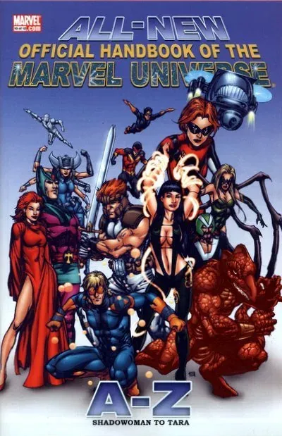 Cover of All-New Official Handbook of the Marvel Universe A to Z #10