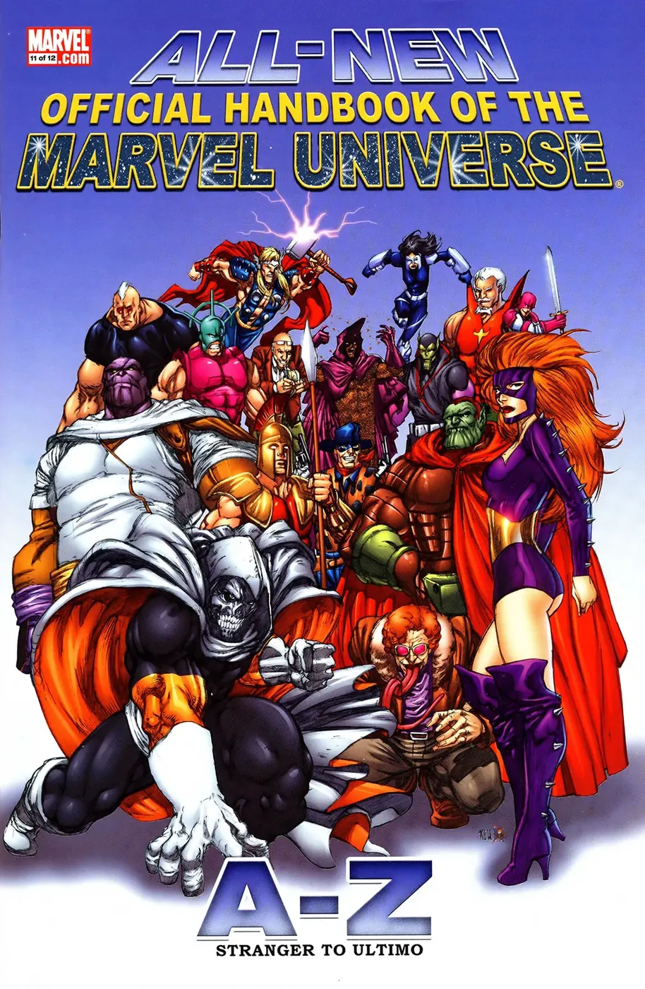 Cover of All-New Official Handbook of the Marvel Universe A to Z #11