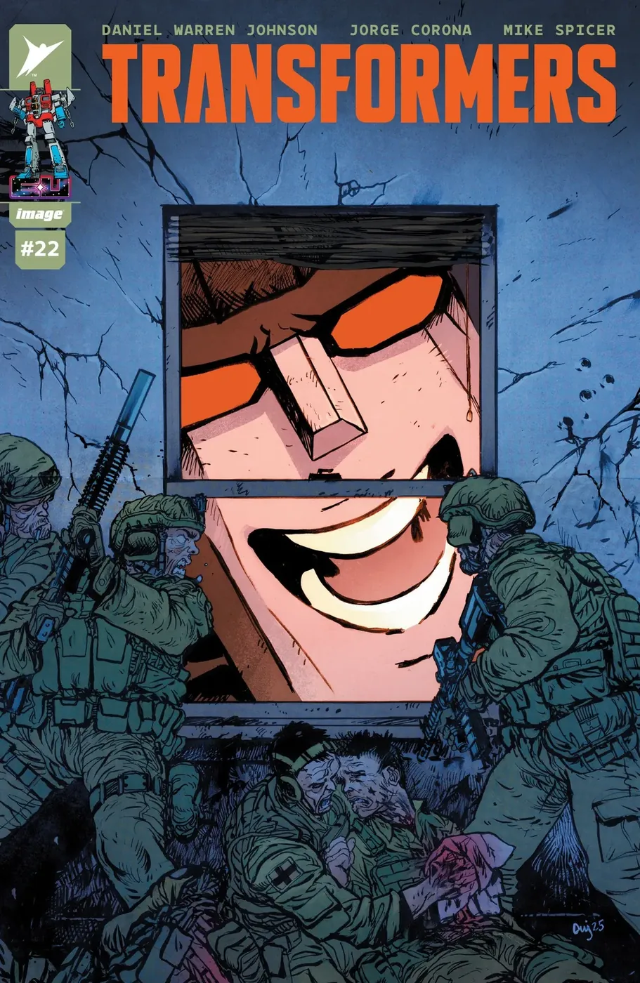 Cover of Transformers #22
