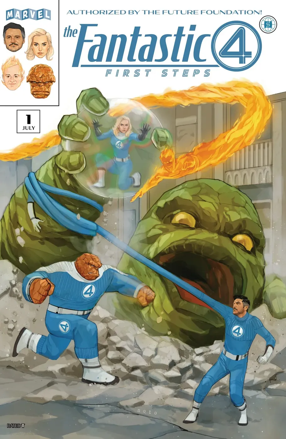 Cover of Fantastic Four: First Steps #1