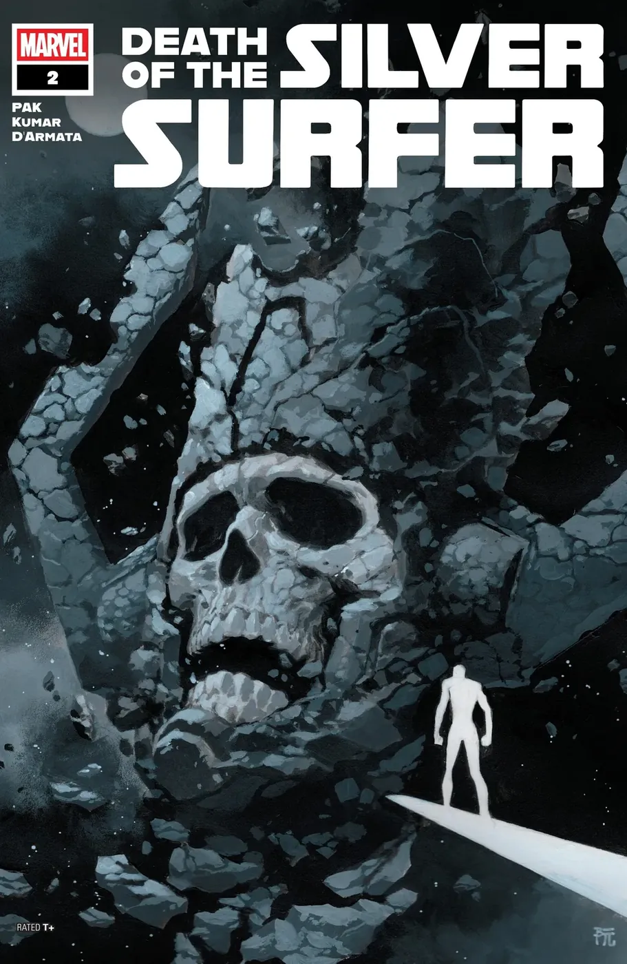 Cover of Death of the Silver Surfer #2