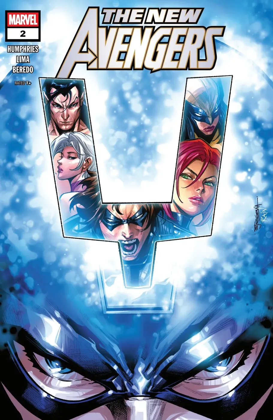 Cover of New Avengers #2