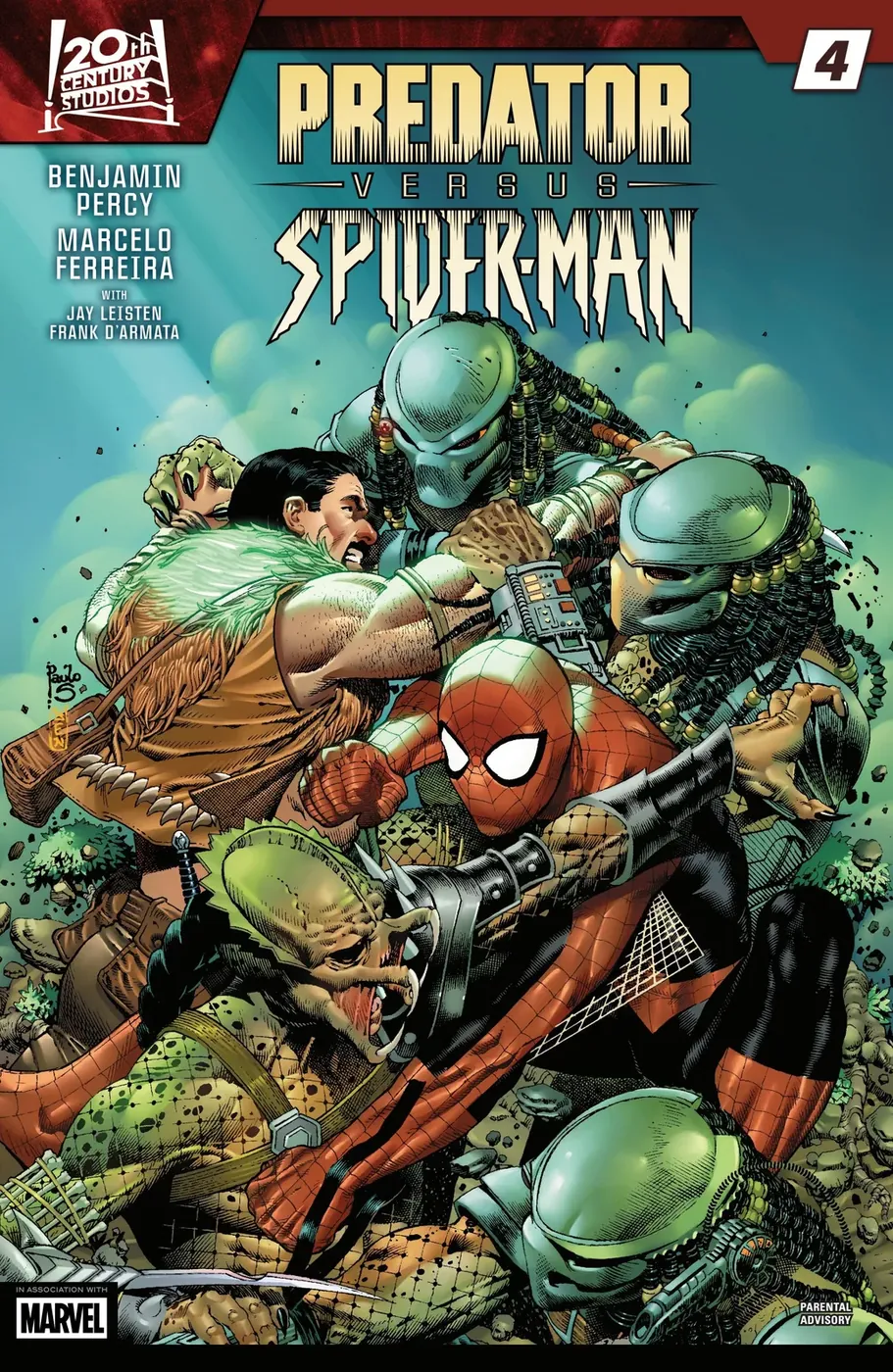 Cover of Predator vs. Spider-Man #4