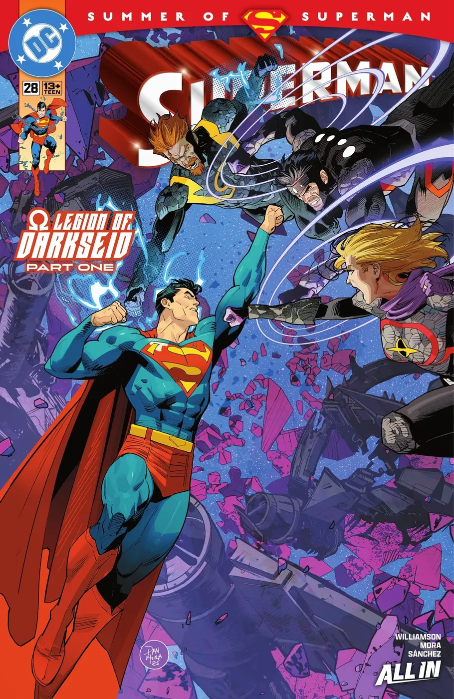Cover of Superman #28