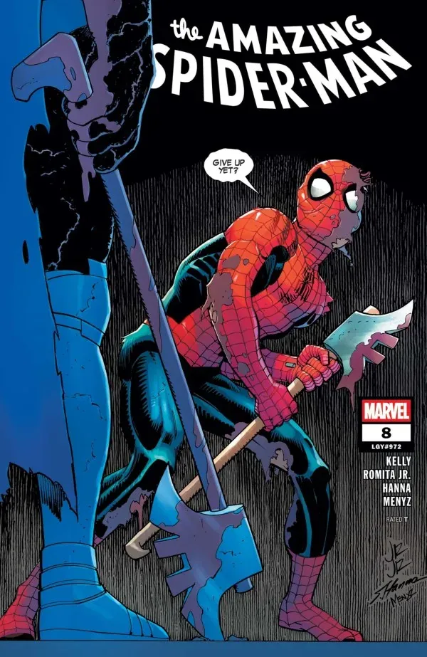 Cover of The Amazing Spider-Man #8 (972)