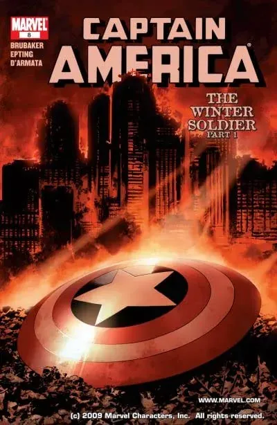 Cover of Captain America #8