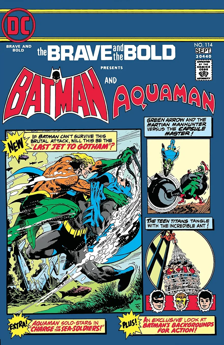 Cover of The Brave and the Bold #114