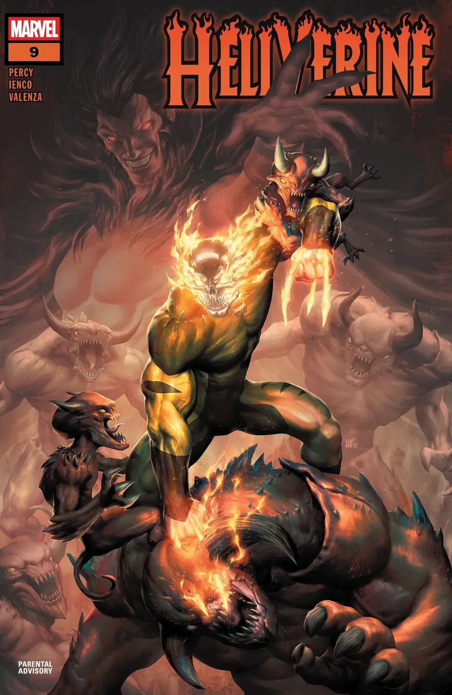 Cover of Hellverine #9