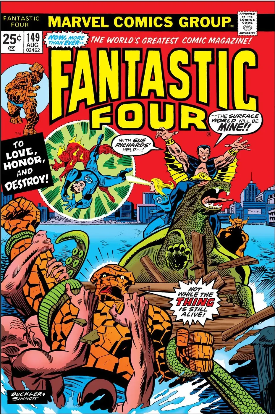 Cover of Fantastic Four #149