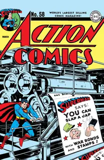 Cover of Action Comics #58