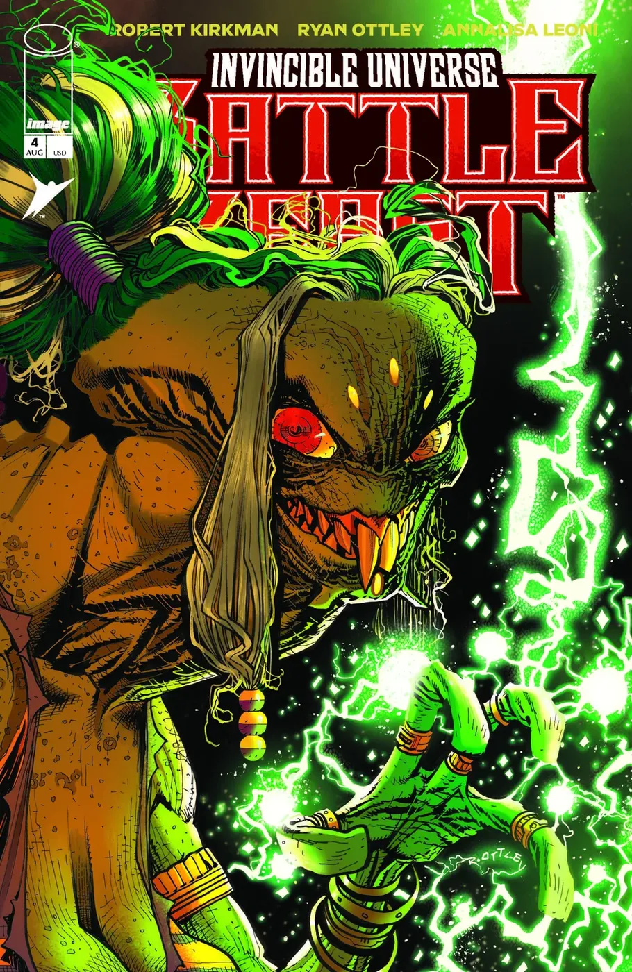 Cover of Invincible Universe: Battle Beast #4