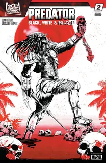 Cover of Predator: Black, White & Blood #2