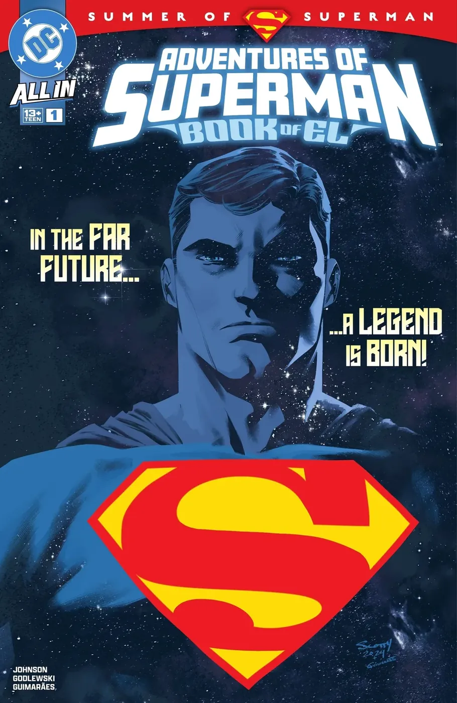 Cover of Adventures of Superman: Book of El #1