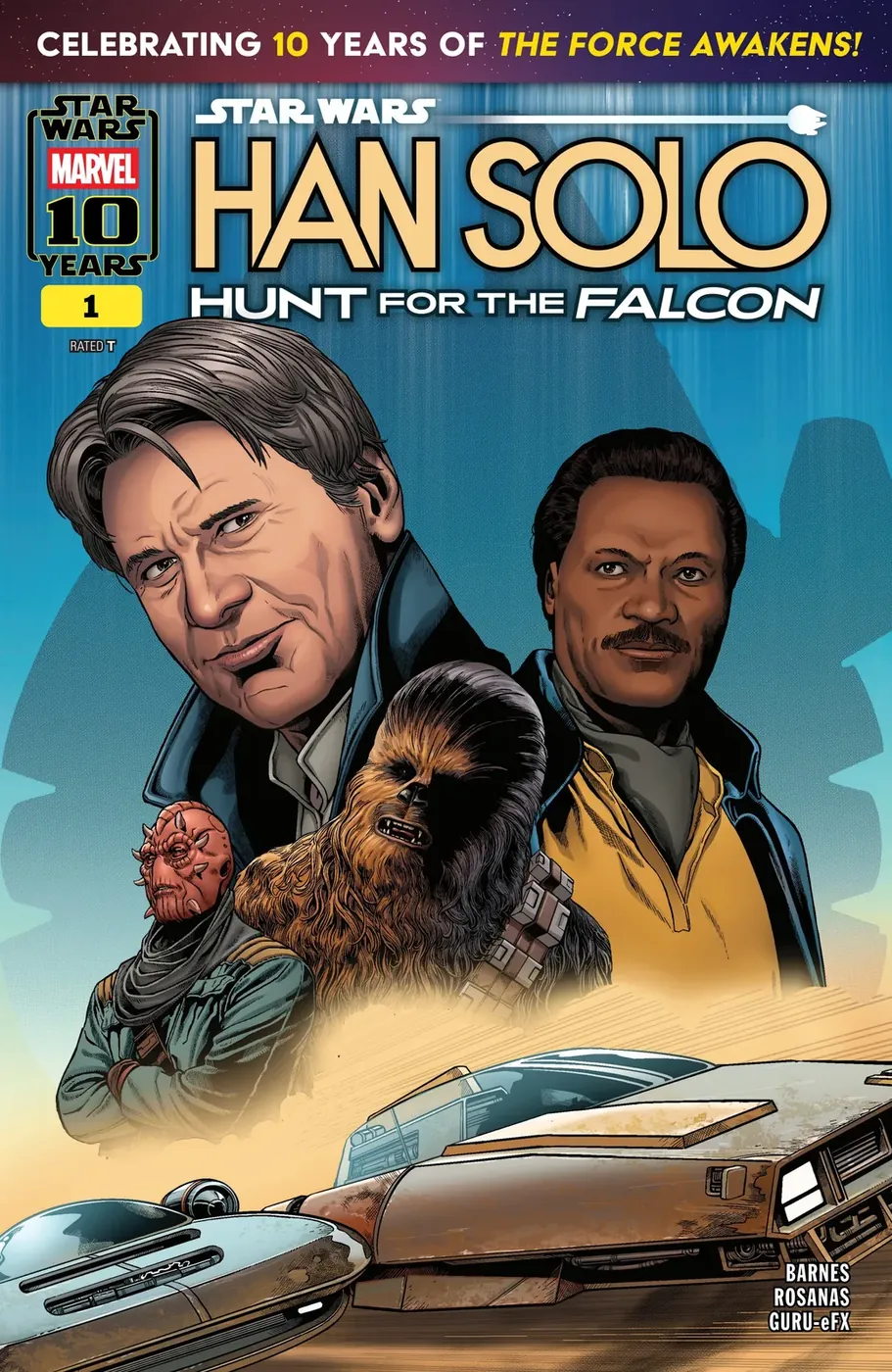 Cover of Star Wars: Han Solo - Hunt for the Falcon #1