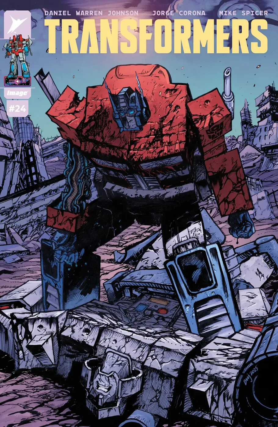 Cover of Transformers #24