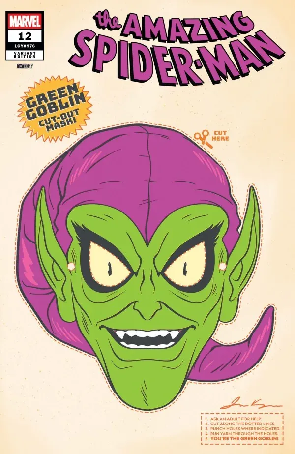 Cover of The Amazing Spider-Man #12 (976)