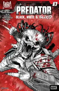 Cover of Predator: Black, White & Blood #3