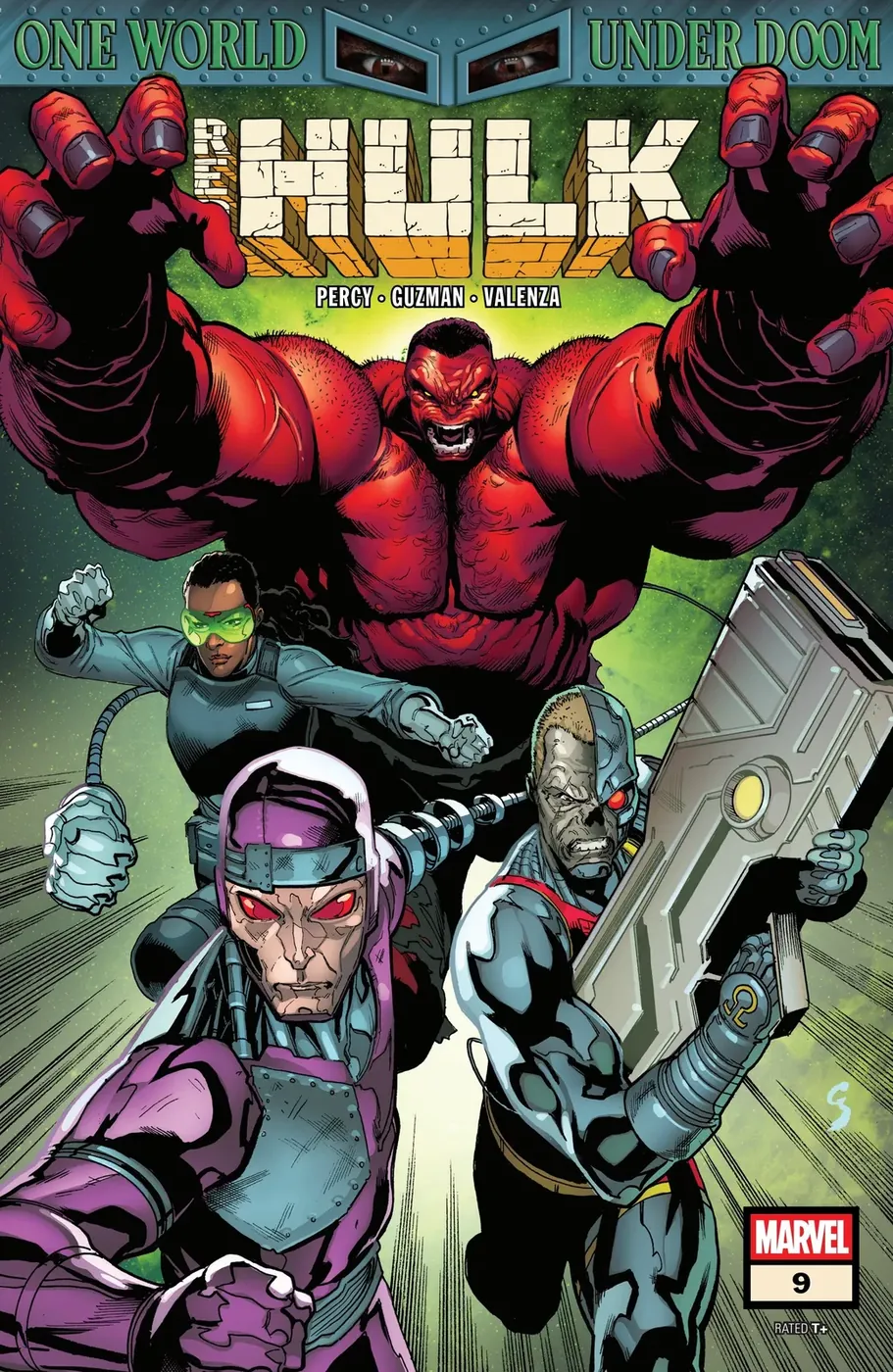 Cover of Red Hulk #9